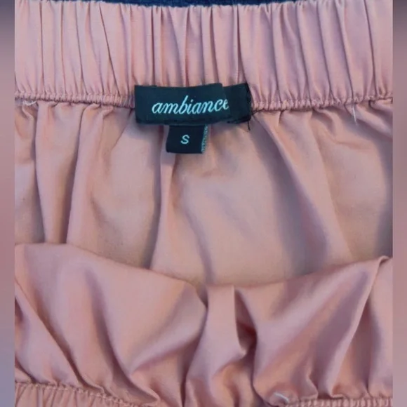 Ambiance Off-Shoulder Blush Top - Picture 9 of 10